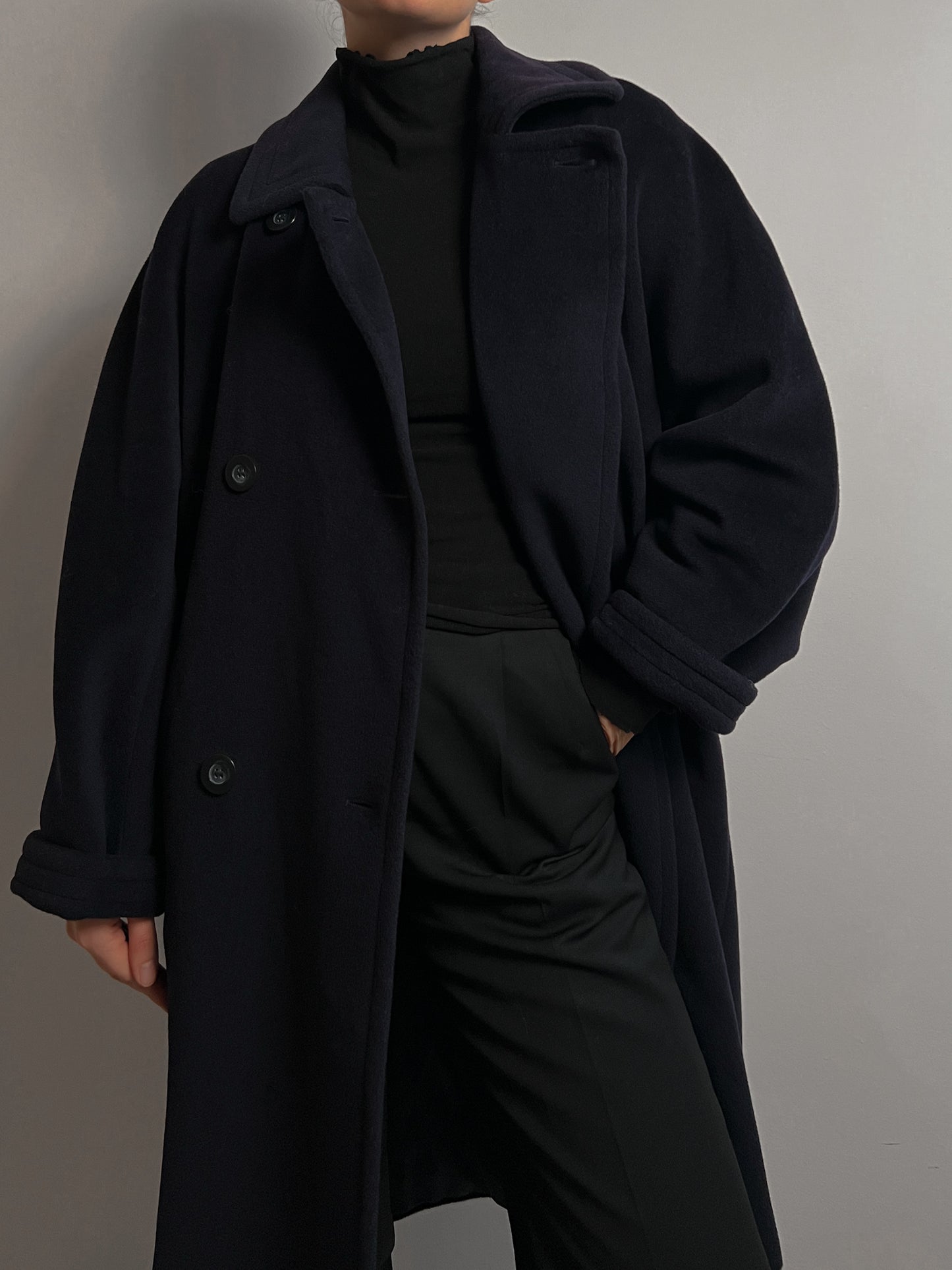 Max Mara pure wool bue coat