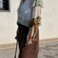 Pure viscose romantic blouse