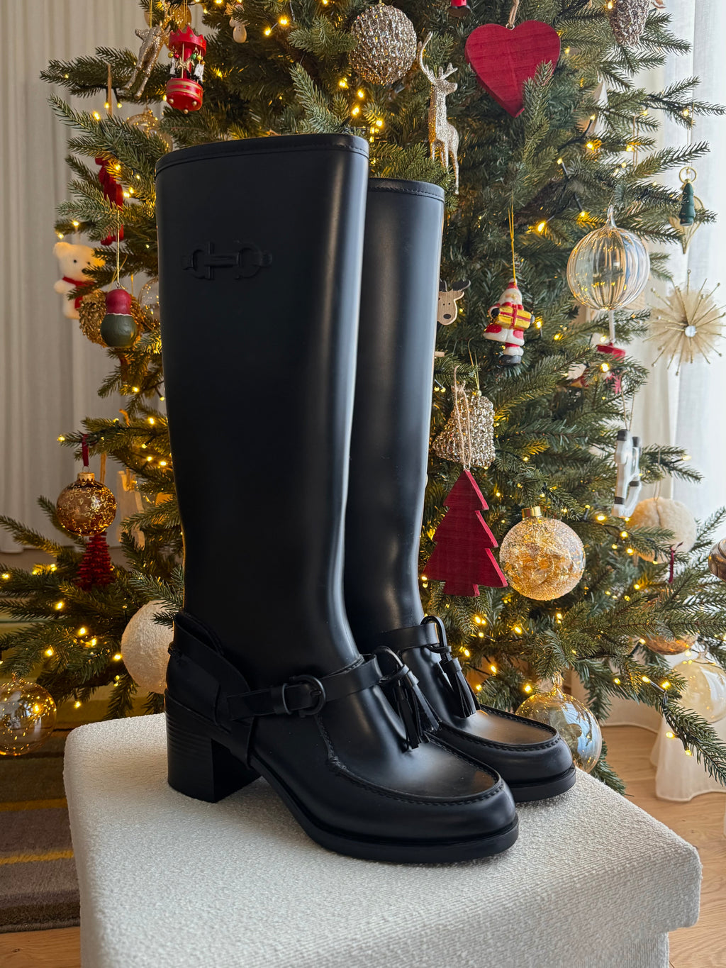 Ferragamo rain boots