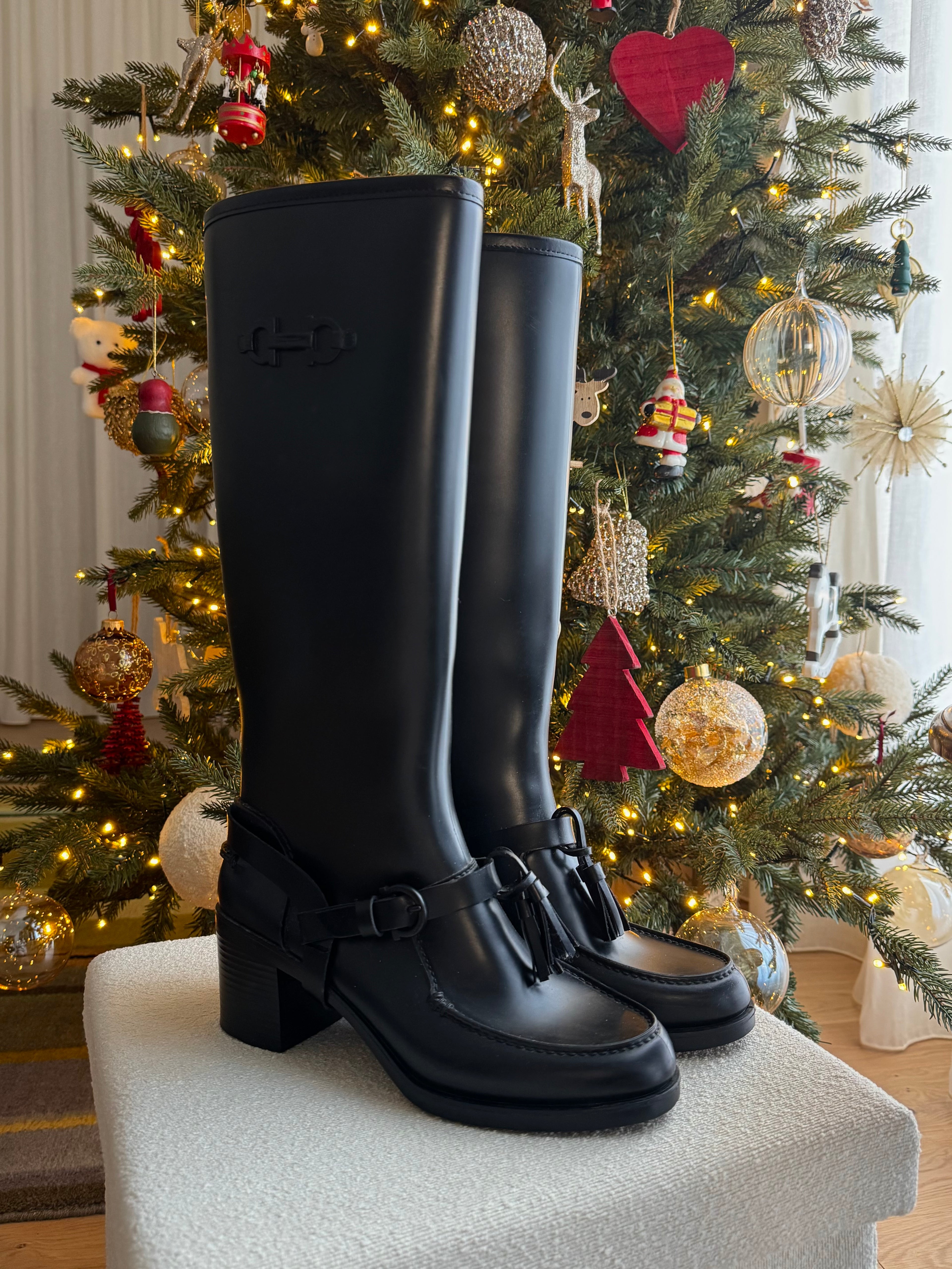 Ferragamo rain boots