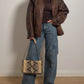 Real leather distressed jacket