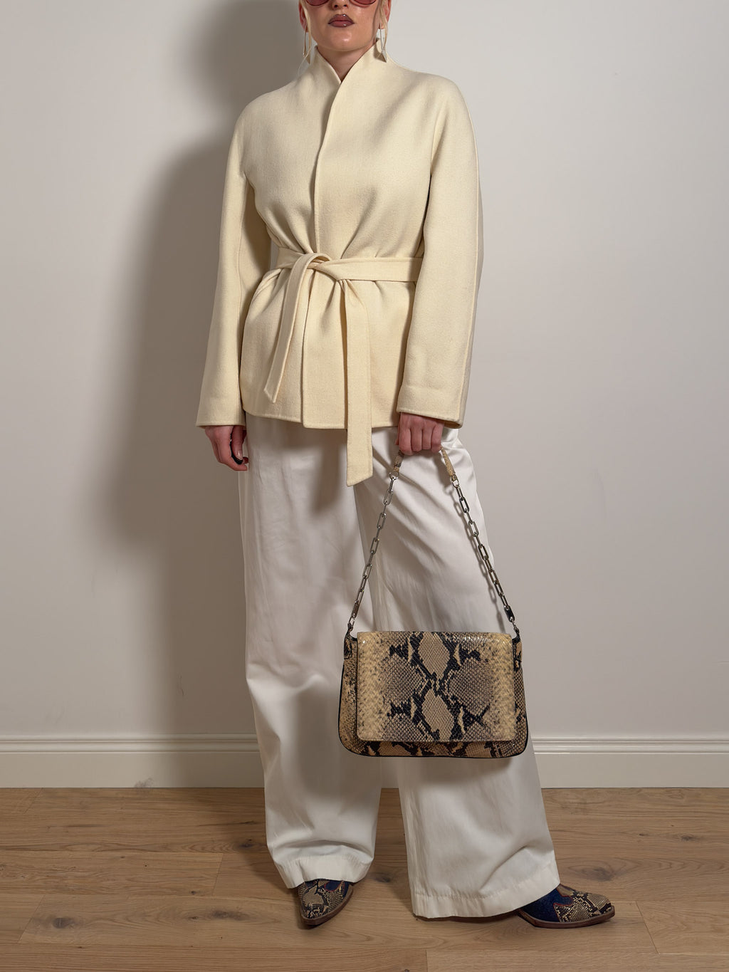 Pure wool ivory jacket