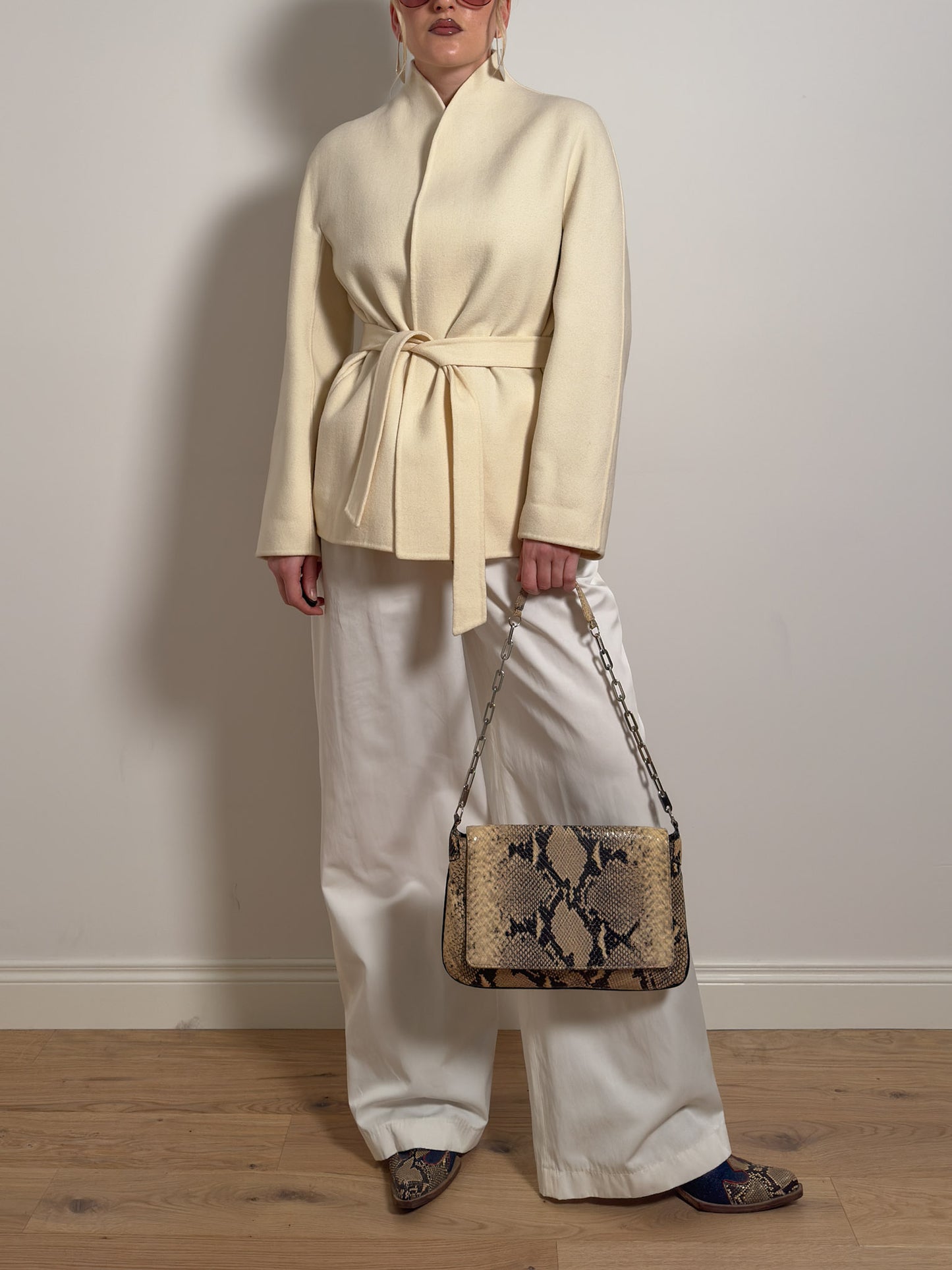 Pure wool ivory jacket