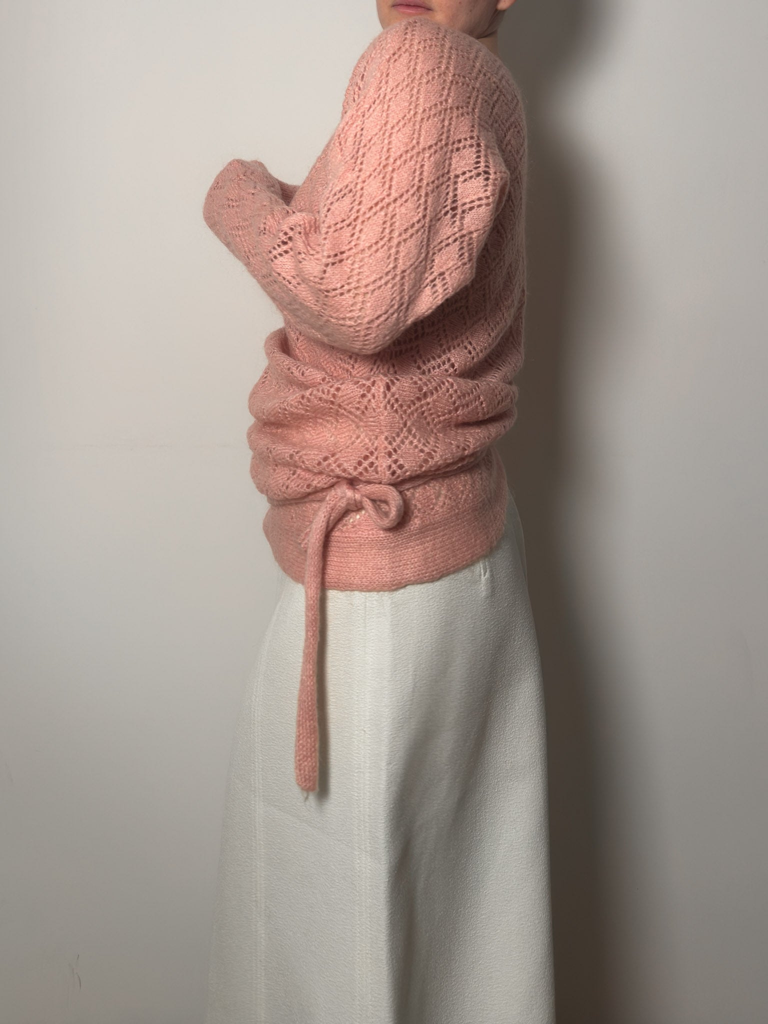 Pure wool pink dress/pull