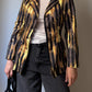 Moschino printed blazer