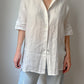 Pure linen white shirt