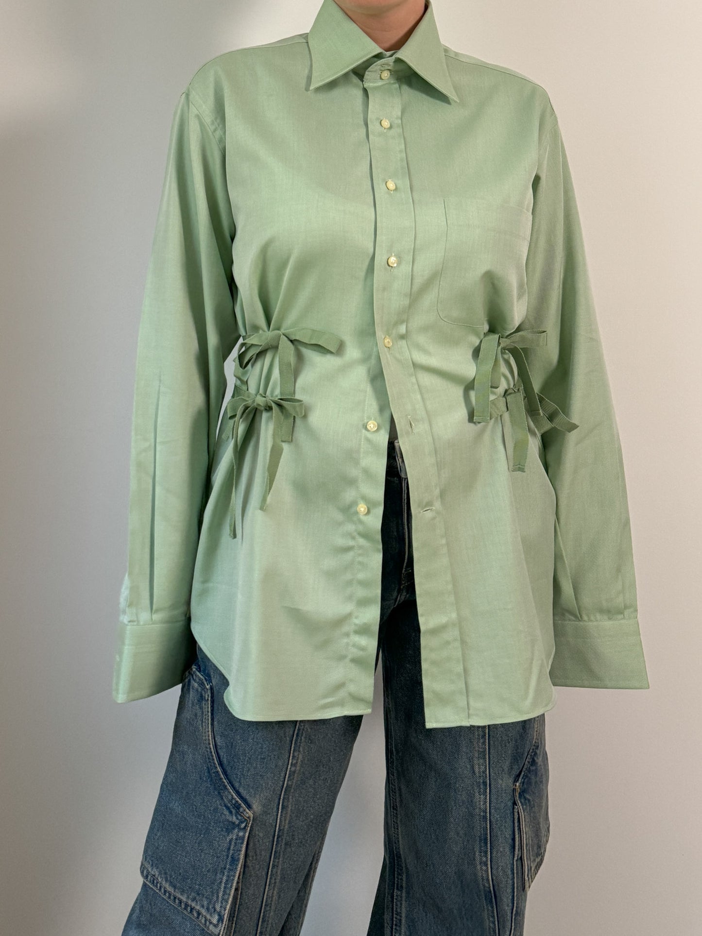 Isotta green cotton