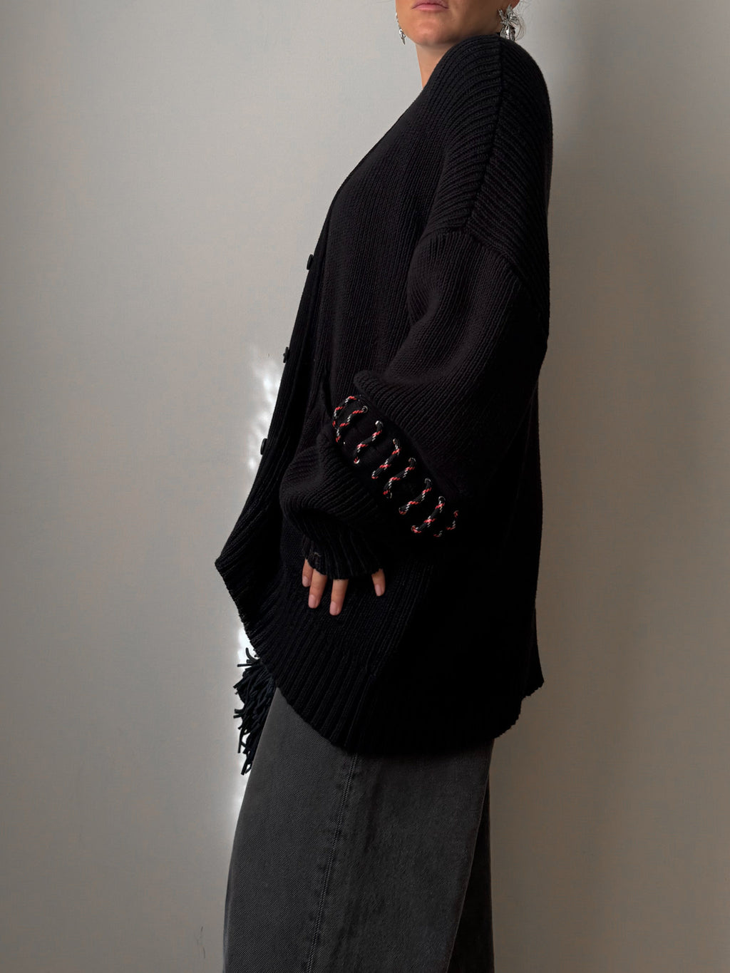 Armani cotton and wool cardigan