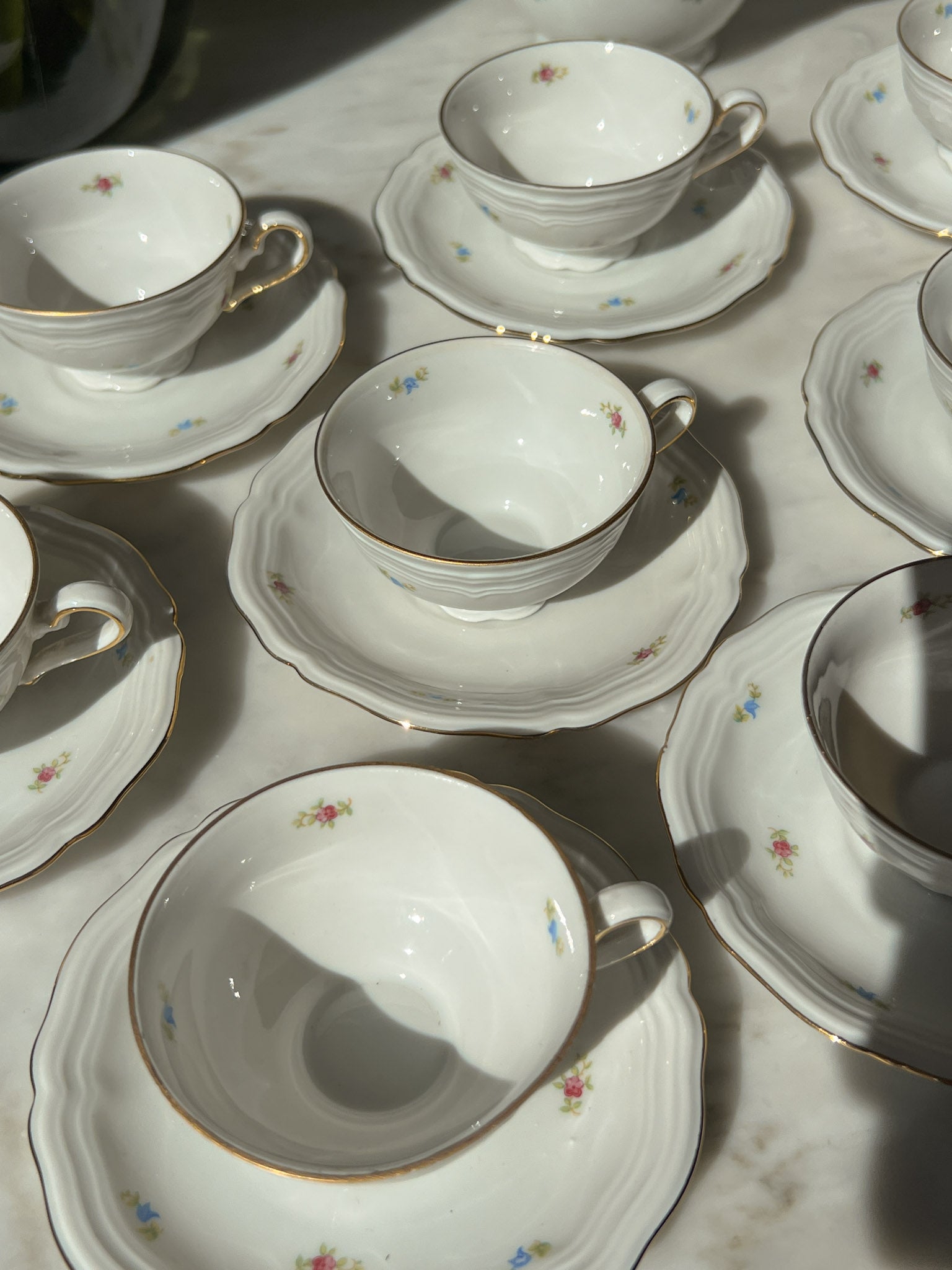 Servizio da caffè in porcellana bavarese