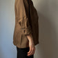 Pure linen brown shirt