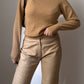 Ballantyne pure cashmere camel turtleneck