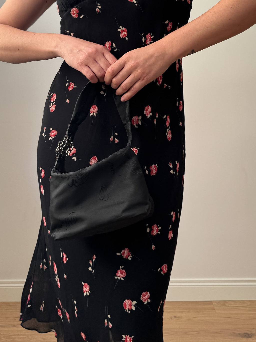 Viscose floral dress