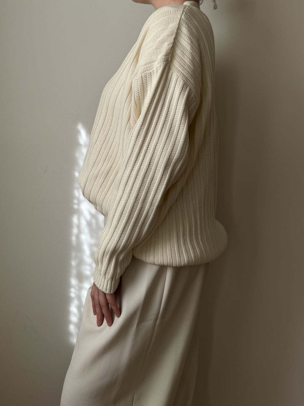 Pure cotton ivory pull