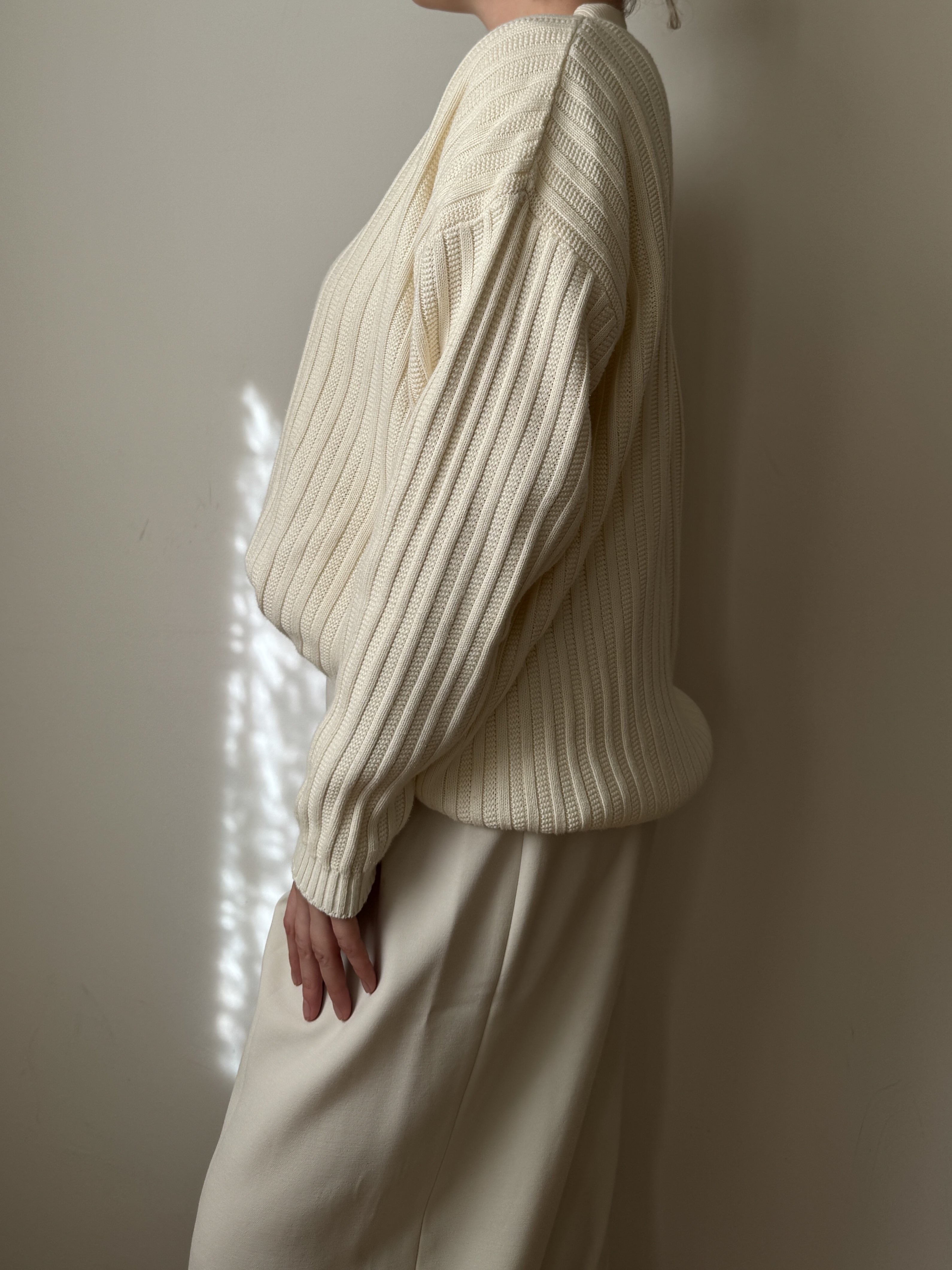 Pure cotton ivory pull