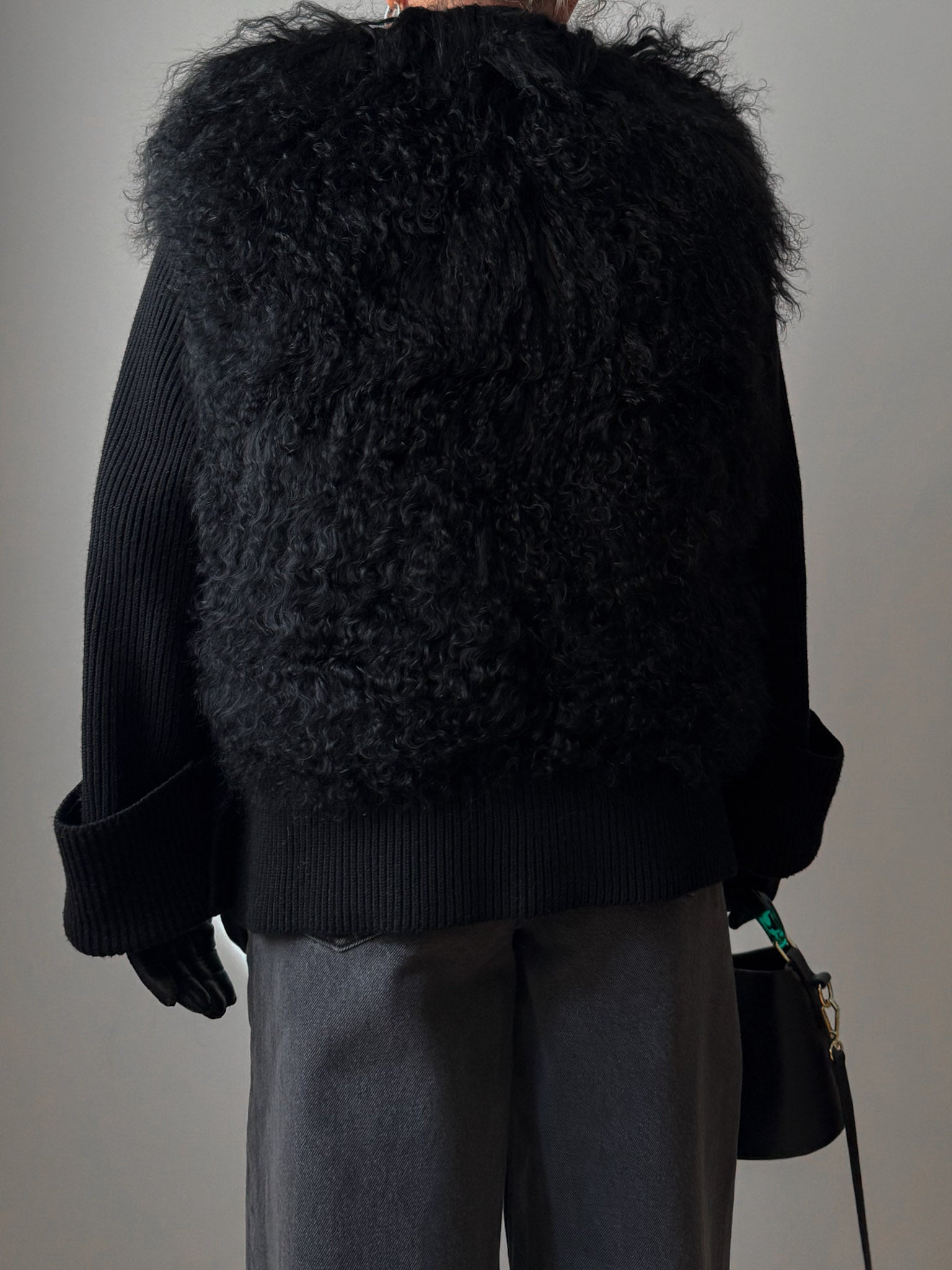 PRE-ORDER Mongolian black vest