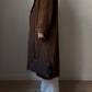 Wool, alpaca and mohair camel coat