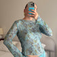 Pure silk floral co-ord
