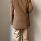 Pure virgin wool camel blazer