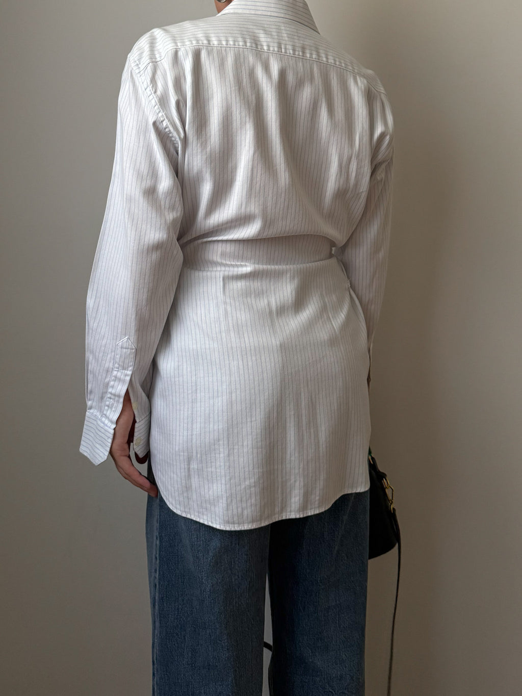 Isotta cotton striped shirt