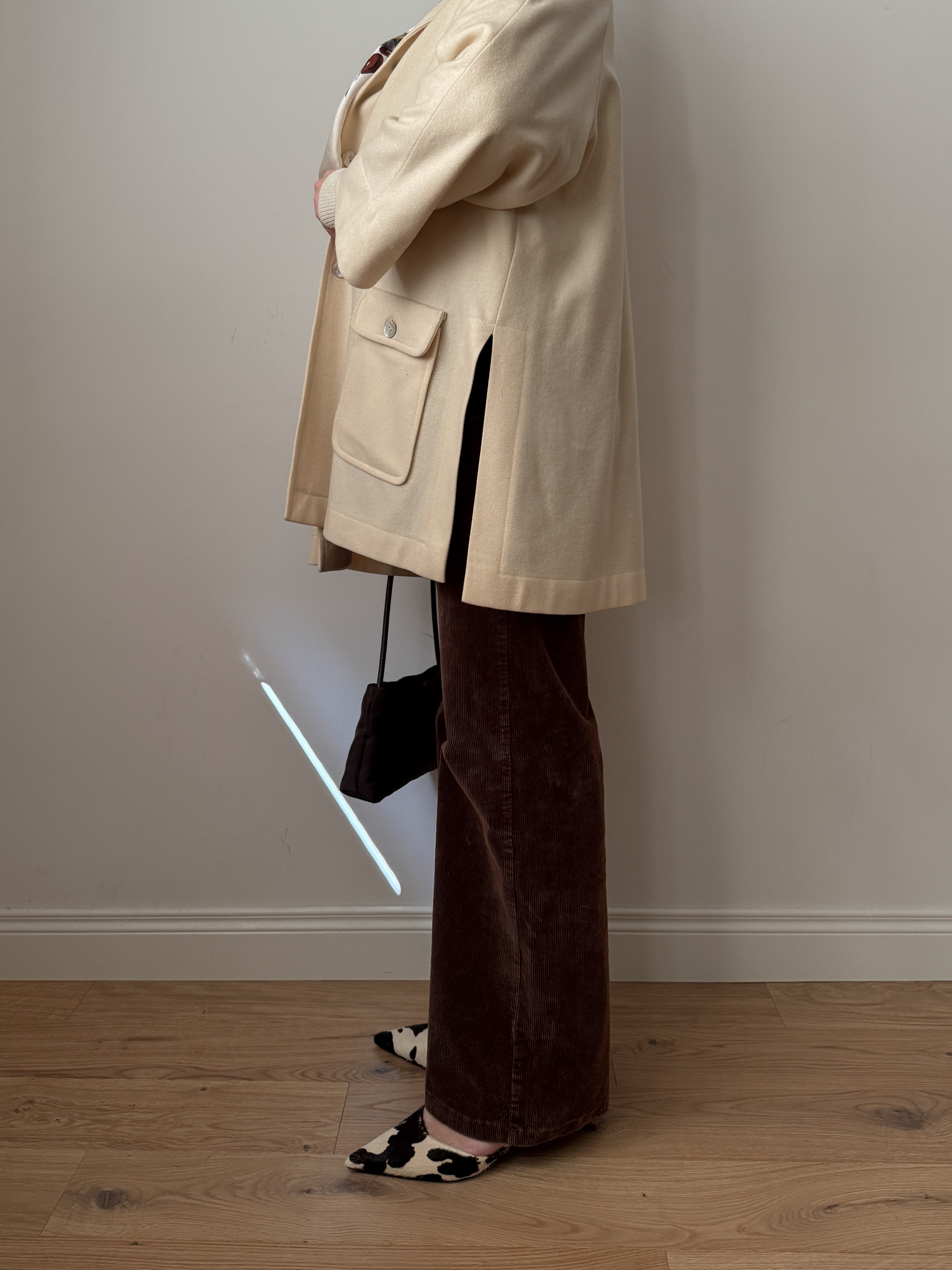 Pure wool ivory jacket