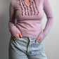 Pure cashmere lilac sweater