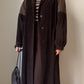 Velvet chocolate coat