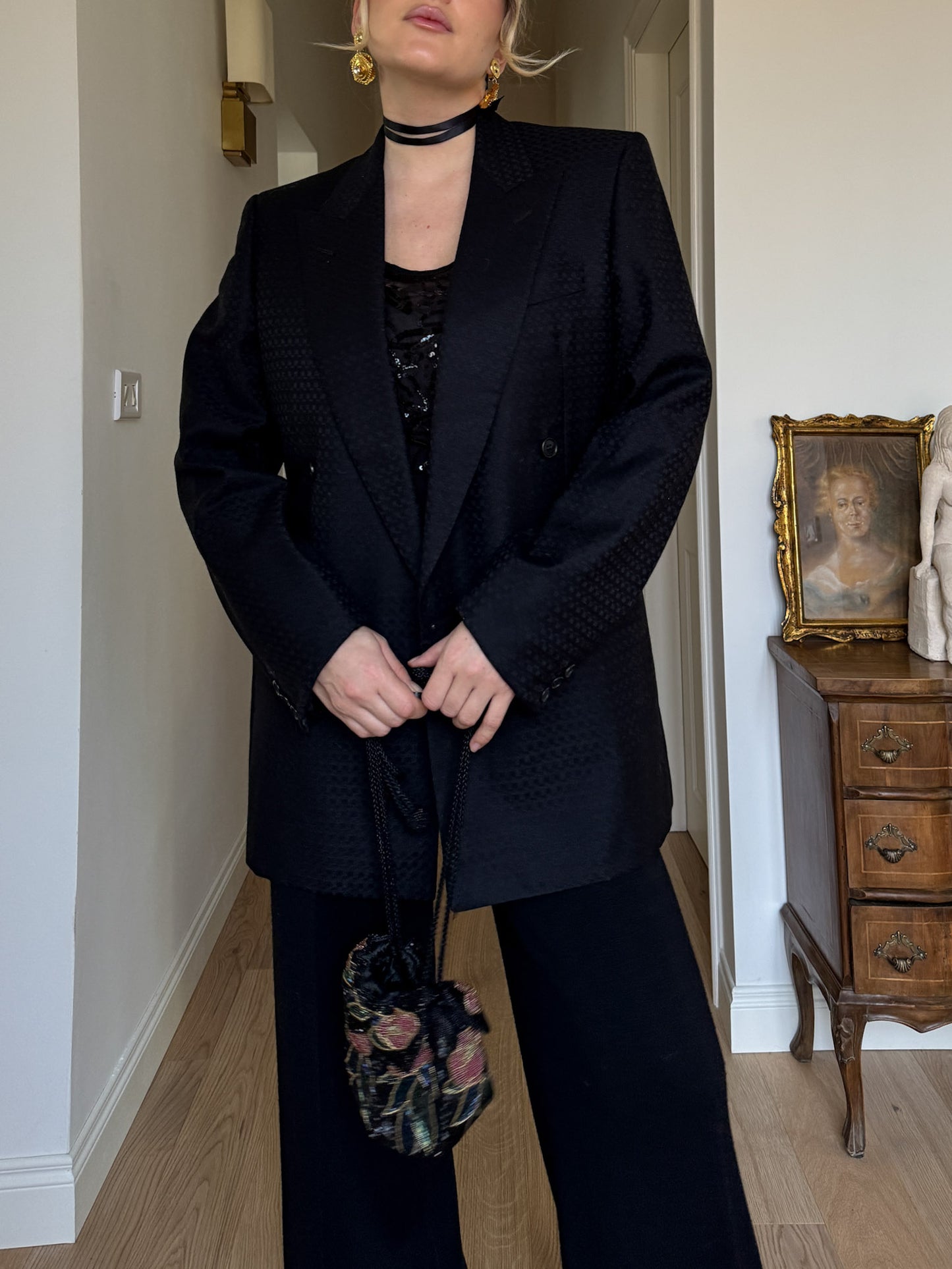 Pierre Cardin merino wool blazer