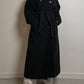 Max Mara wool and cashmere black coat