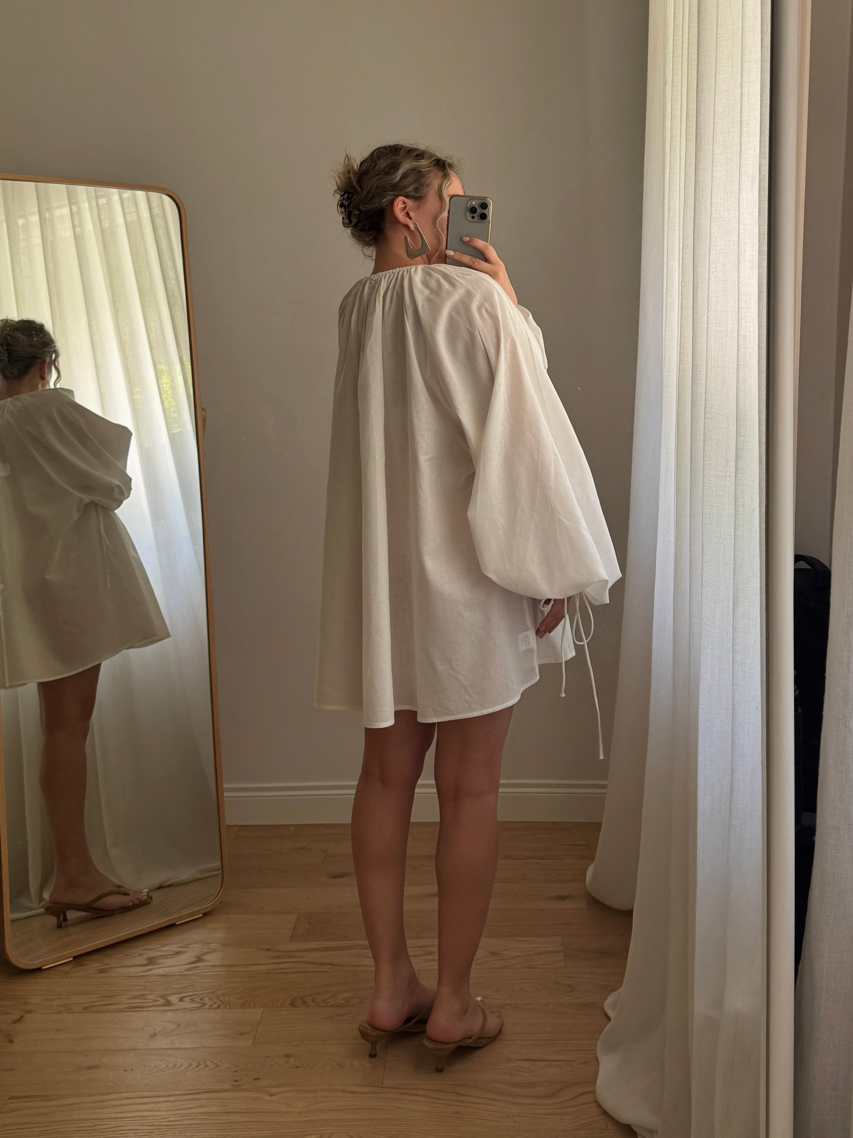 Abito in puro cotone - Bianco
