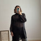 Pure silk black shirt