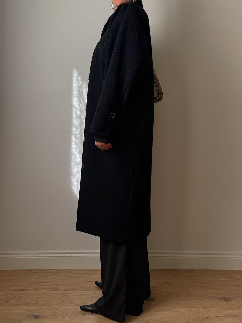 Gianni Versace wool and cashmere coat