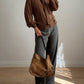 Pure silk brown blouse