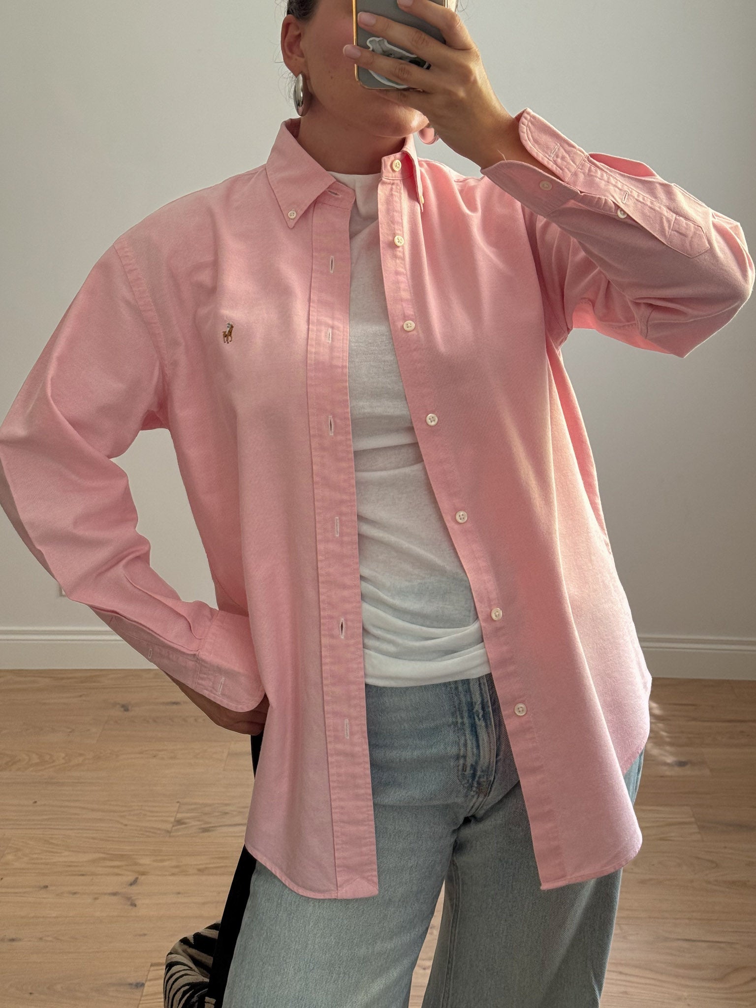 Ralph Lauren cotton pink shirt