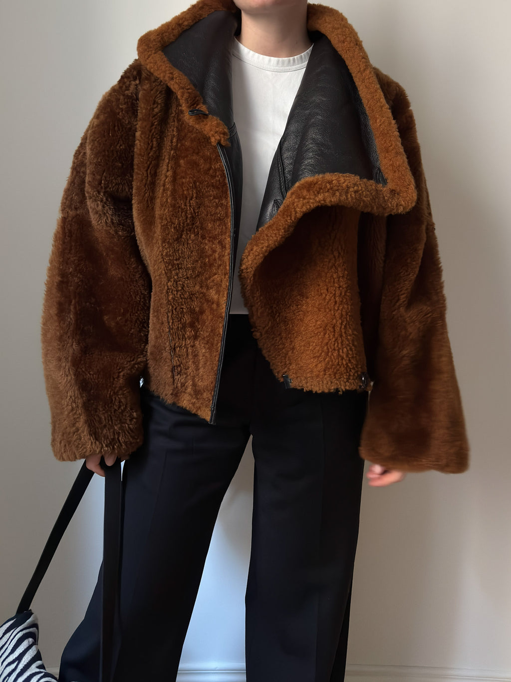 Original Shearling cropped