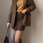 Pure virgin wool camel blazer