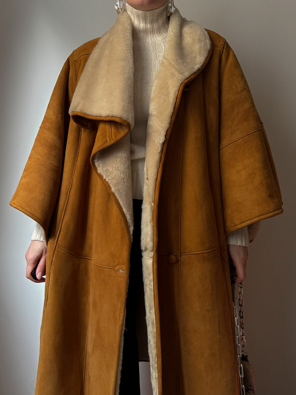 Original Shearling cloak