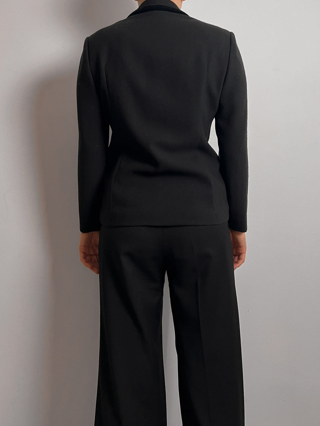 Luisa Spagnoli wool and velvet blazer