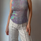 Sequins lilac top