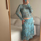 Pure silk floral co-ord
