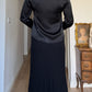 Pure silk black shirt