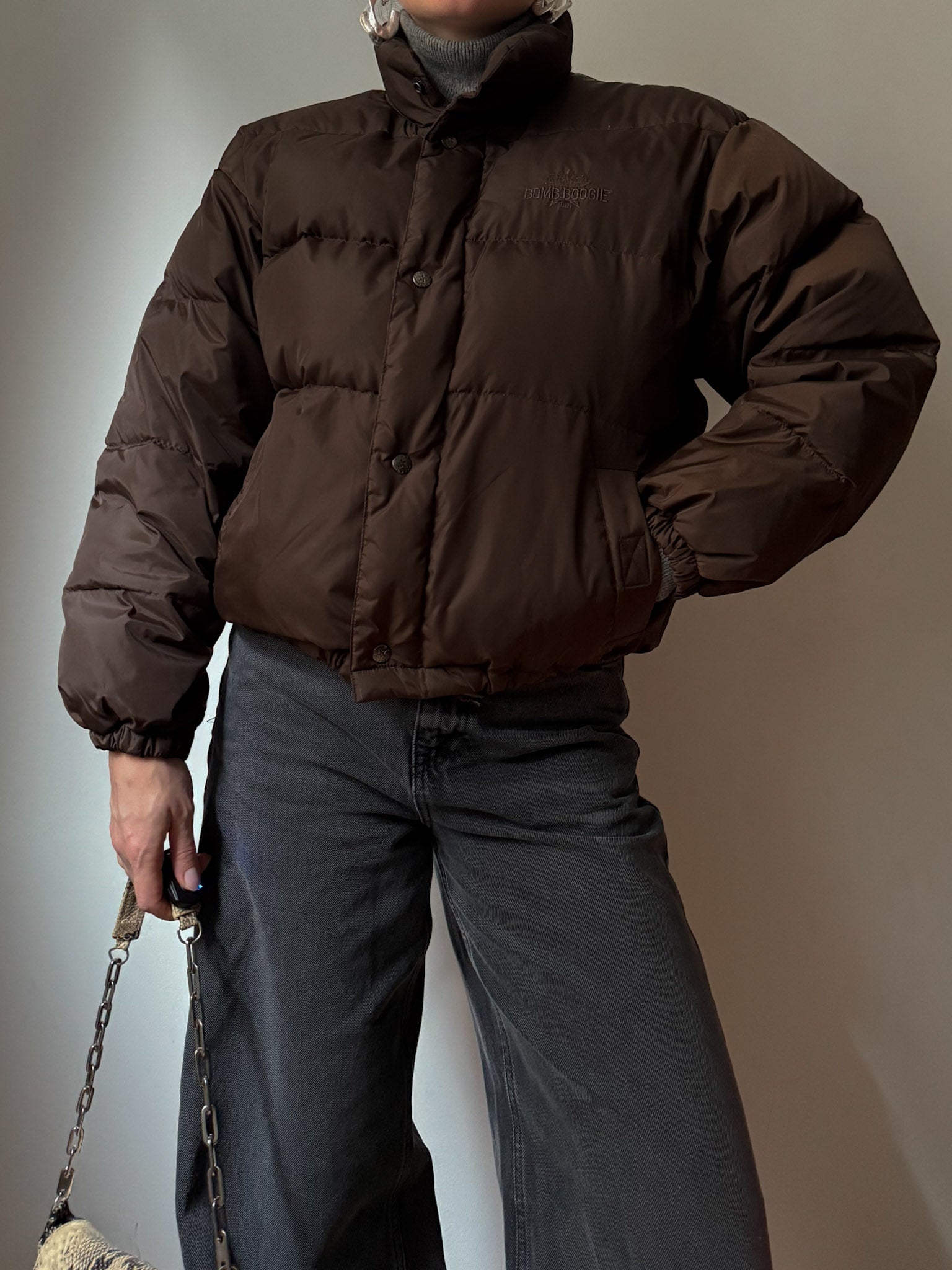 Bomboogie brown puffer