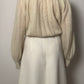 Pure wool ivory cardigan