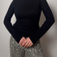Pure cashmere turtleneck pull