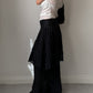 Pure cotton black skirt