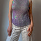 Sequins lilac top