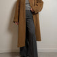 Marina Rinaldi wool and cashmere camel coat