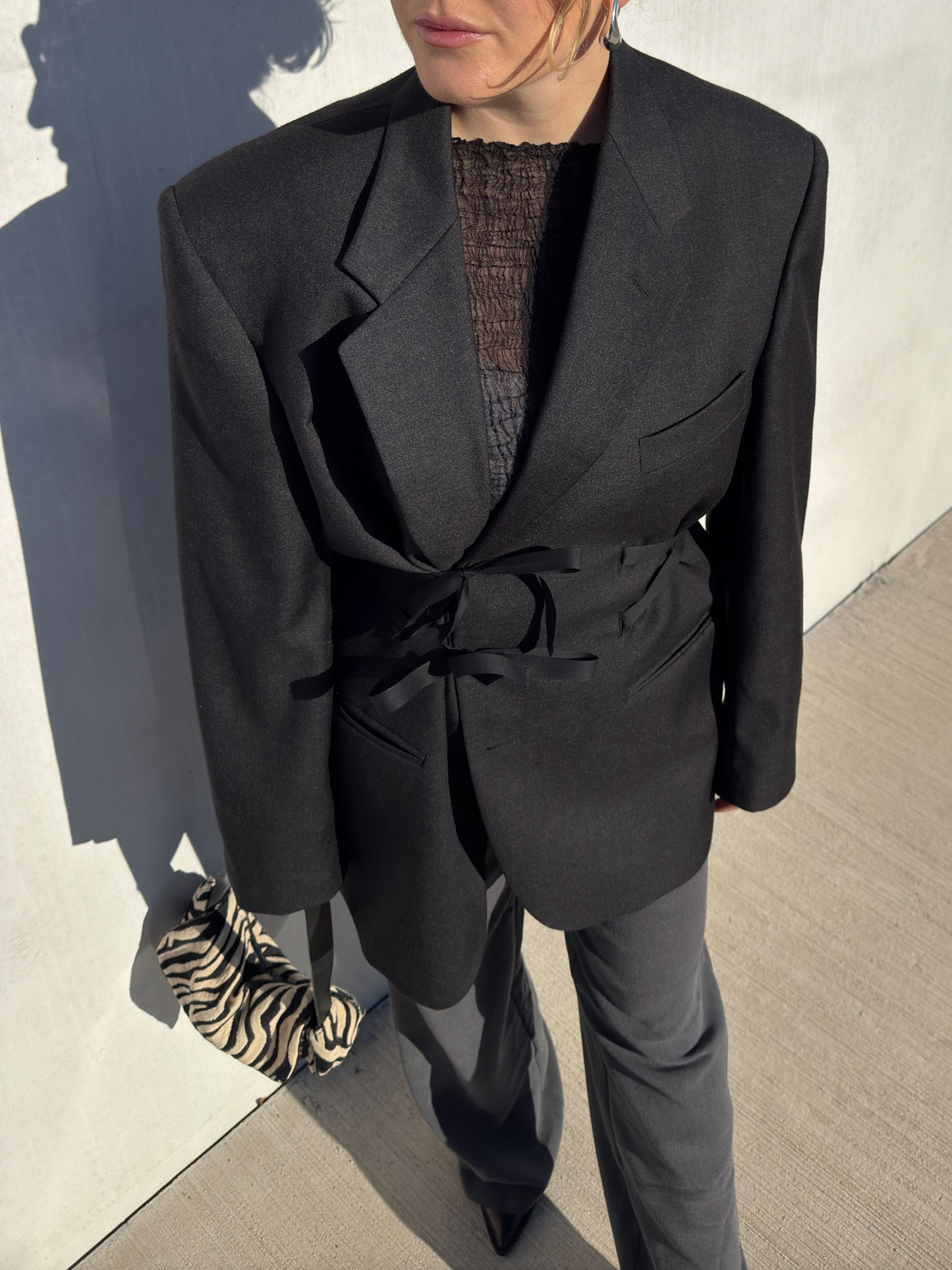 Brando anthracite wool (Lebole)