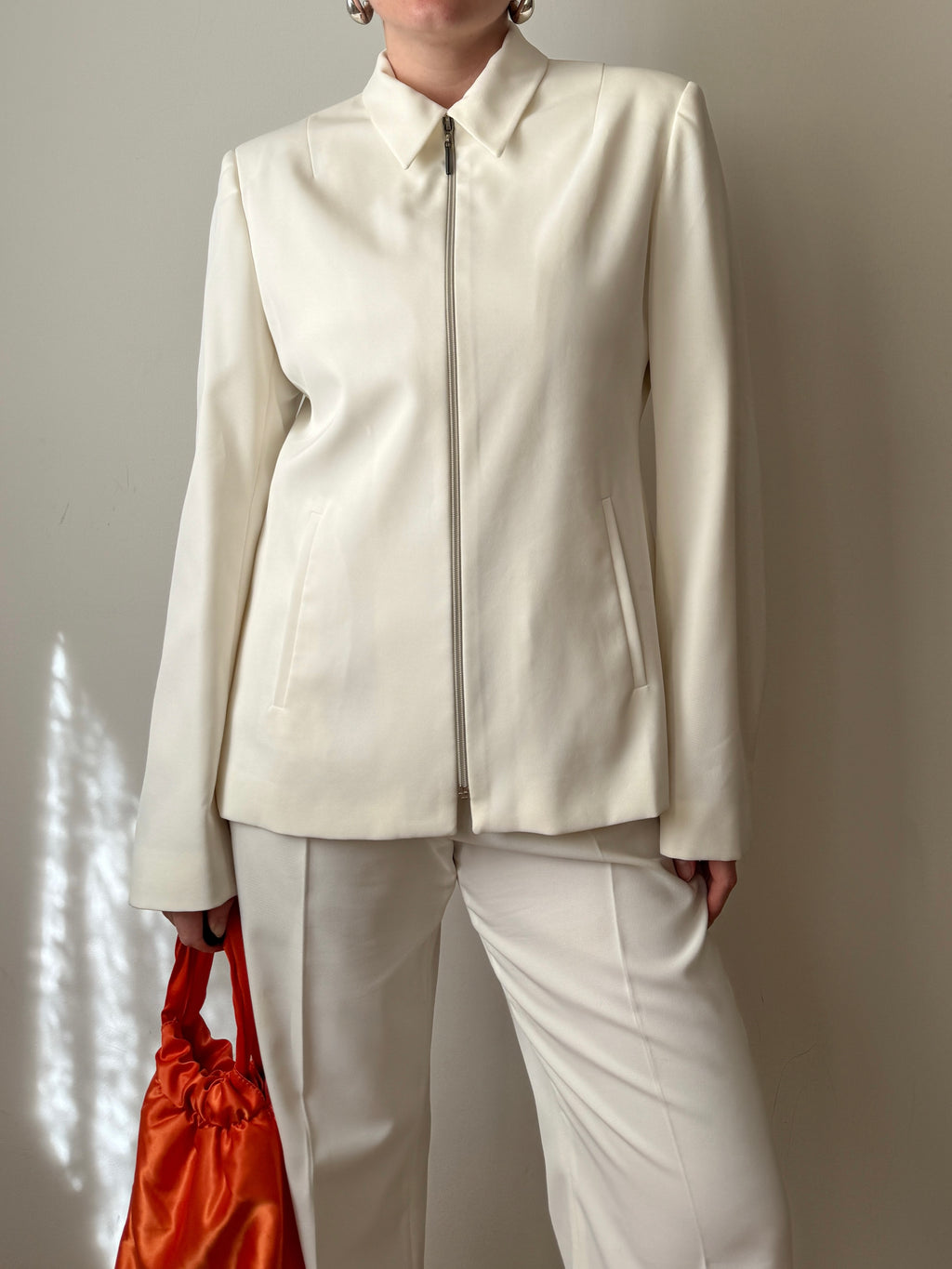 Essential ivory suit