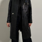 Piero Guidi real leather black jacket