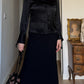 Pure silk black shirt